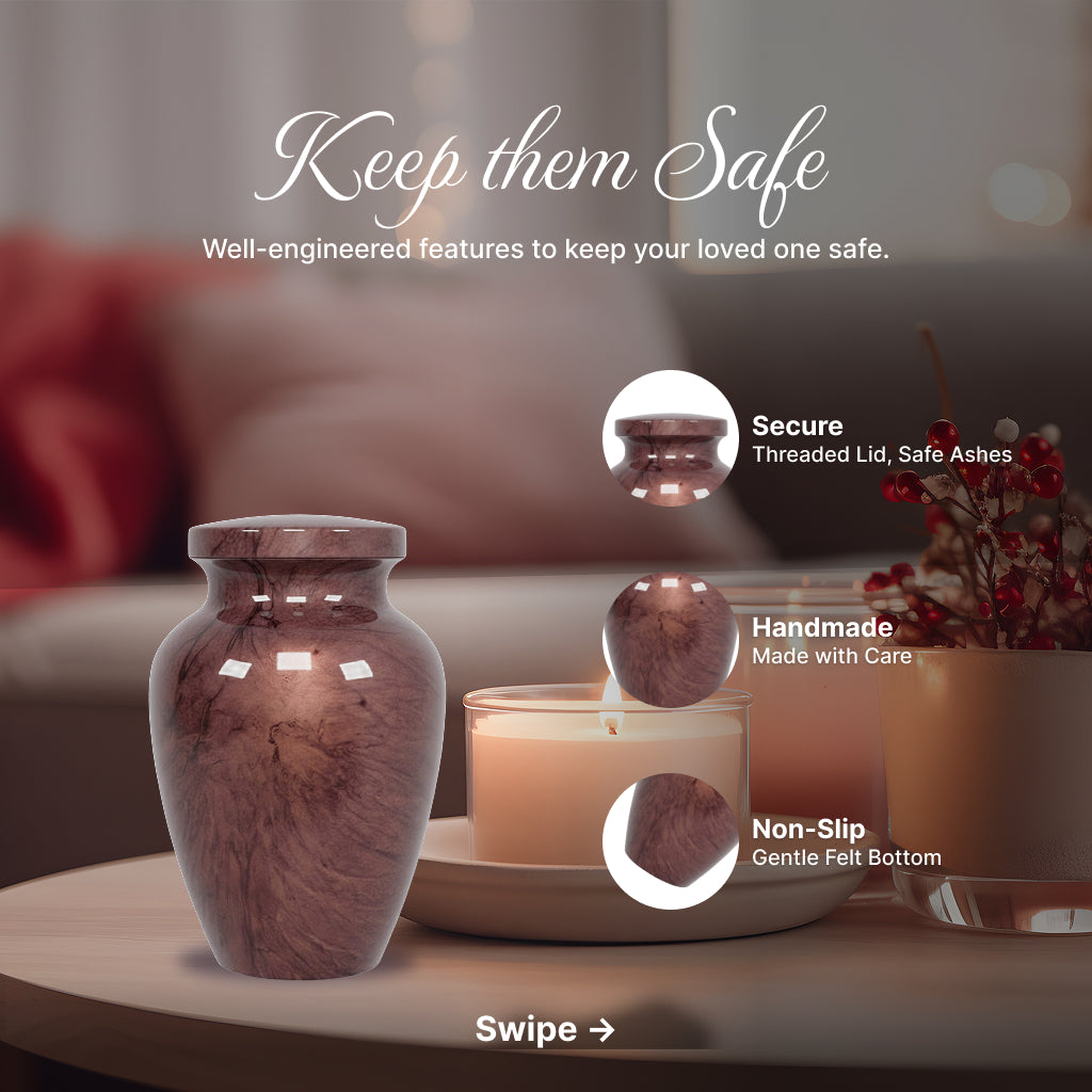 Motif Soft Feel Cremation Urn