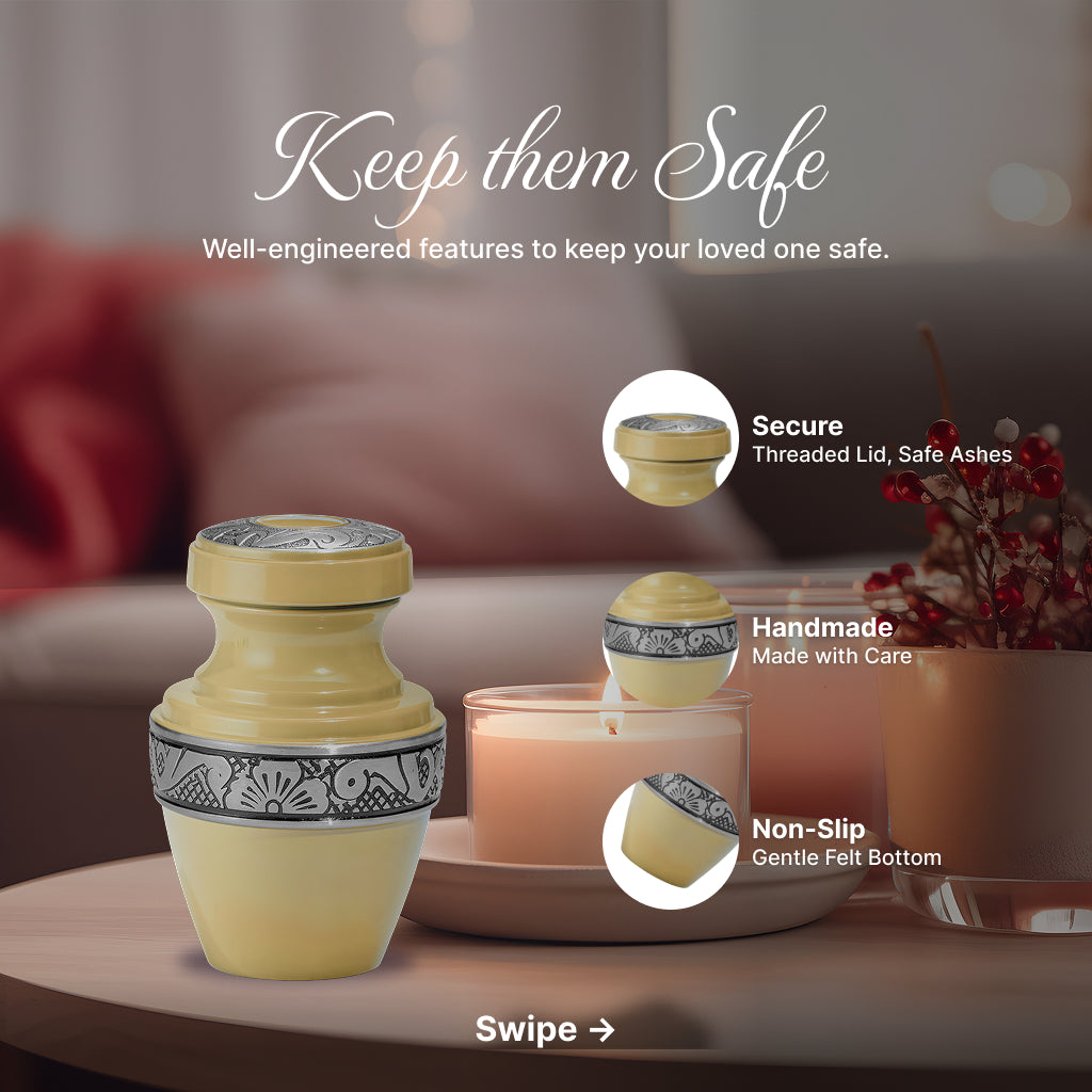Serene Grecian Cremation Urn