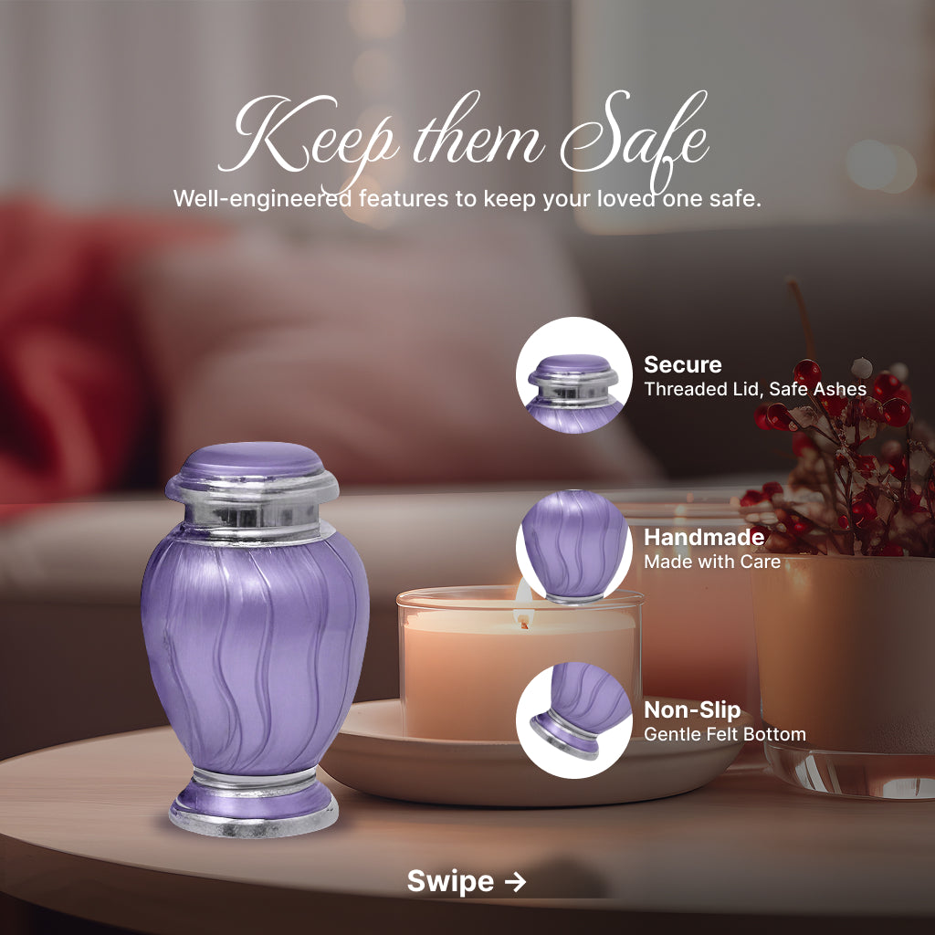 Elegant Hotep Cremation Urn