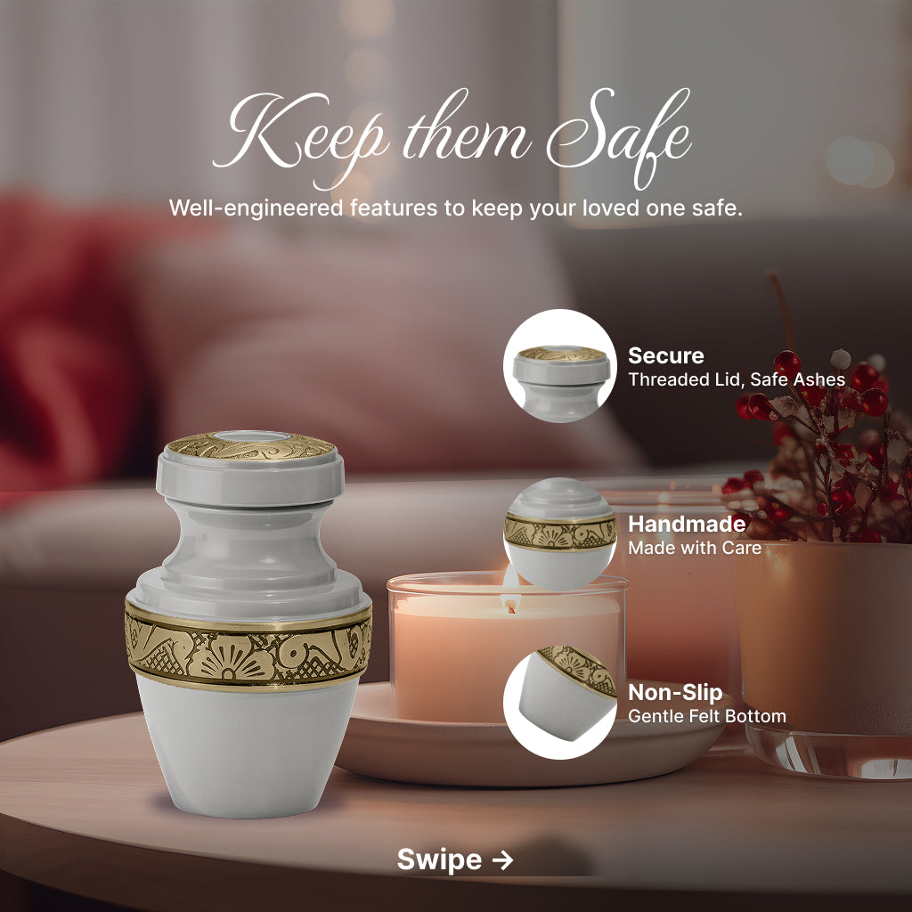 Heritage Grecian Cremation Urn