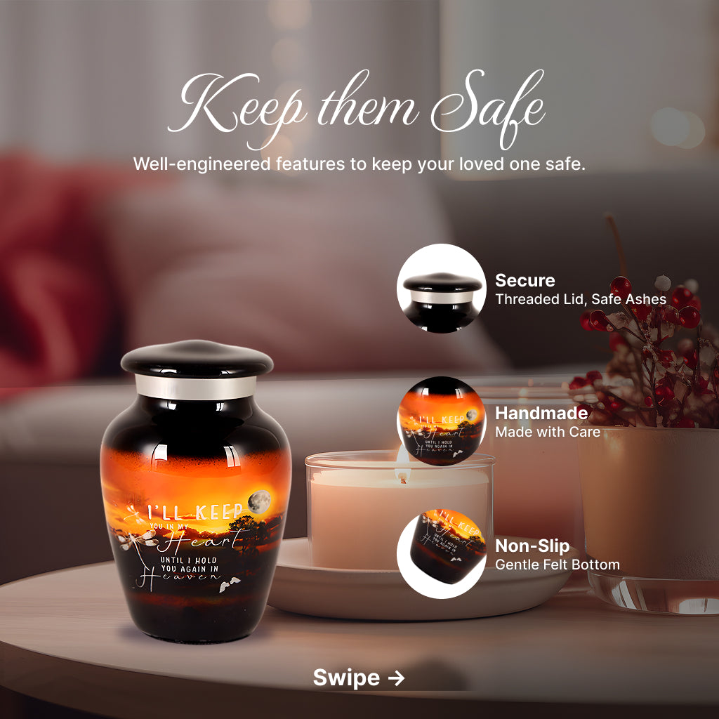 Sunset Quote Image Cremation Urn