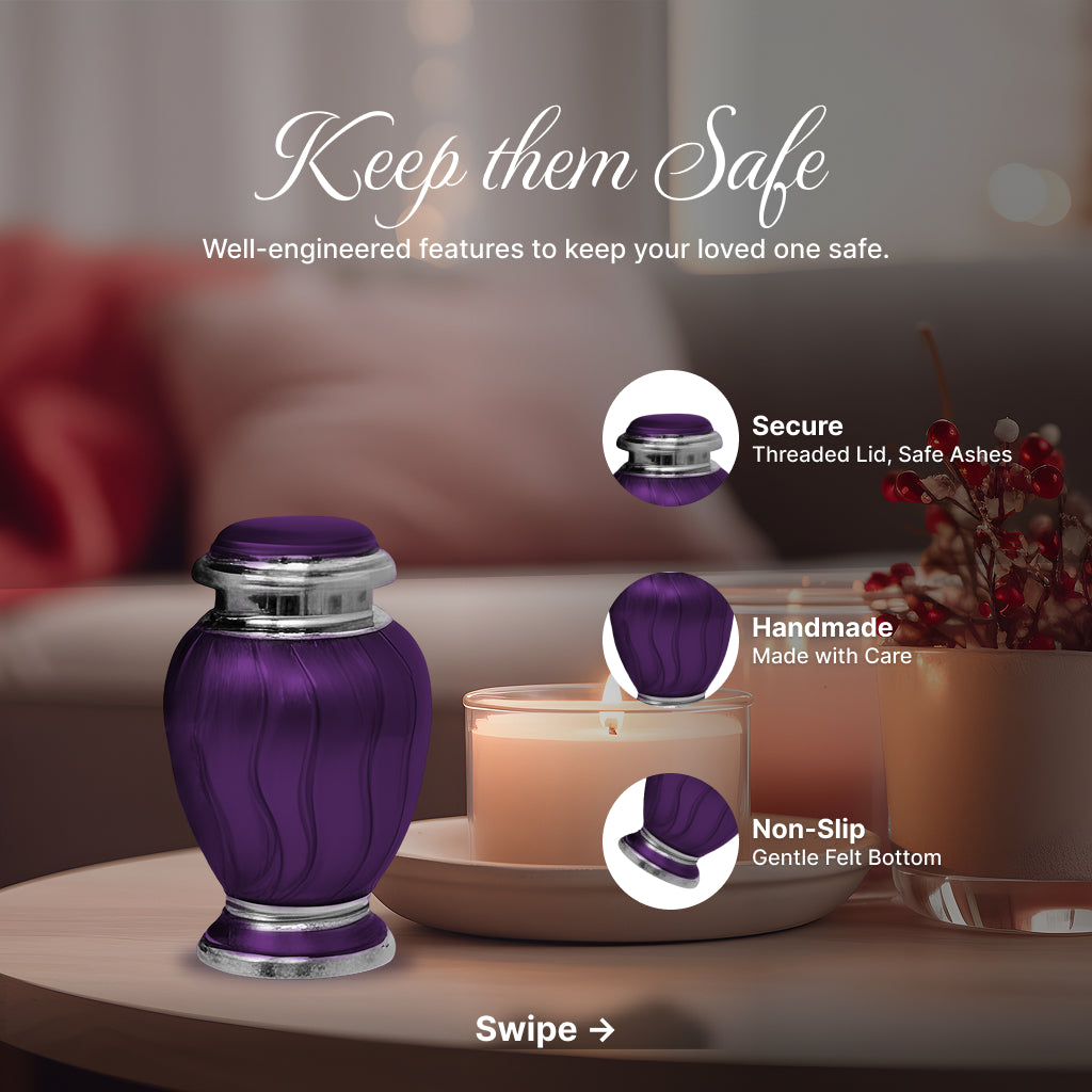 Elegant Hotep Cremation Urn