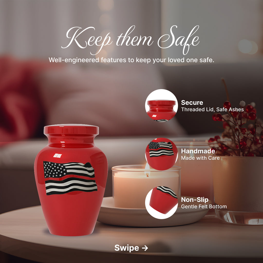 Firefighter Memorial Urn