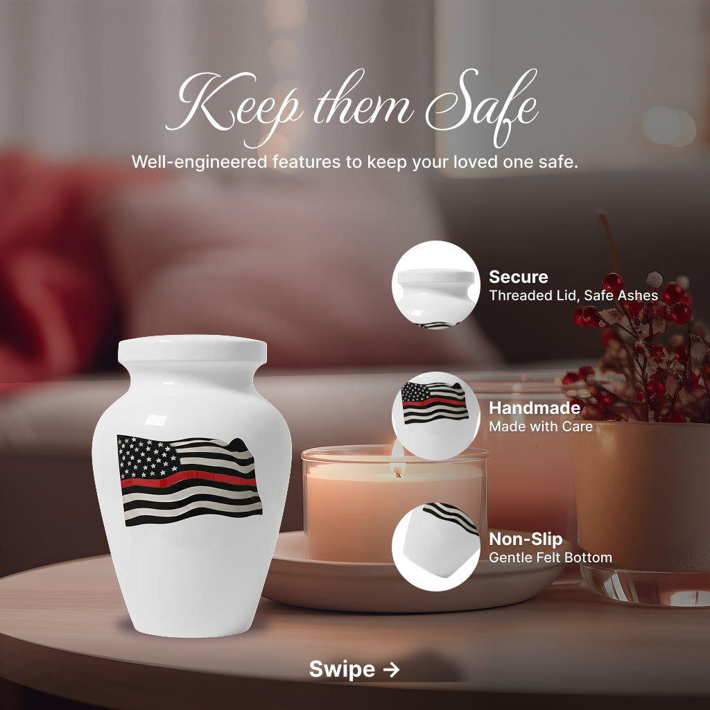 Firefighter Memorial Urn