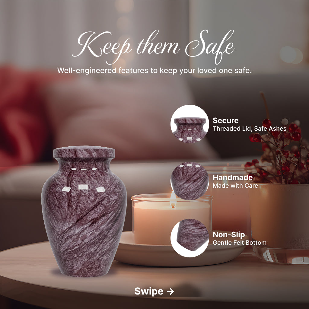 Motif Soft Feel Cremation Urn