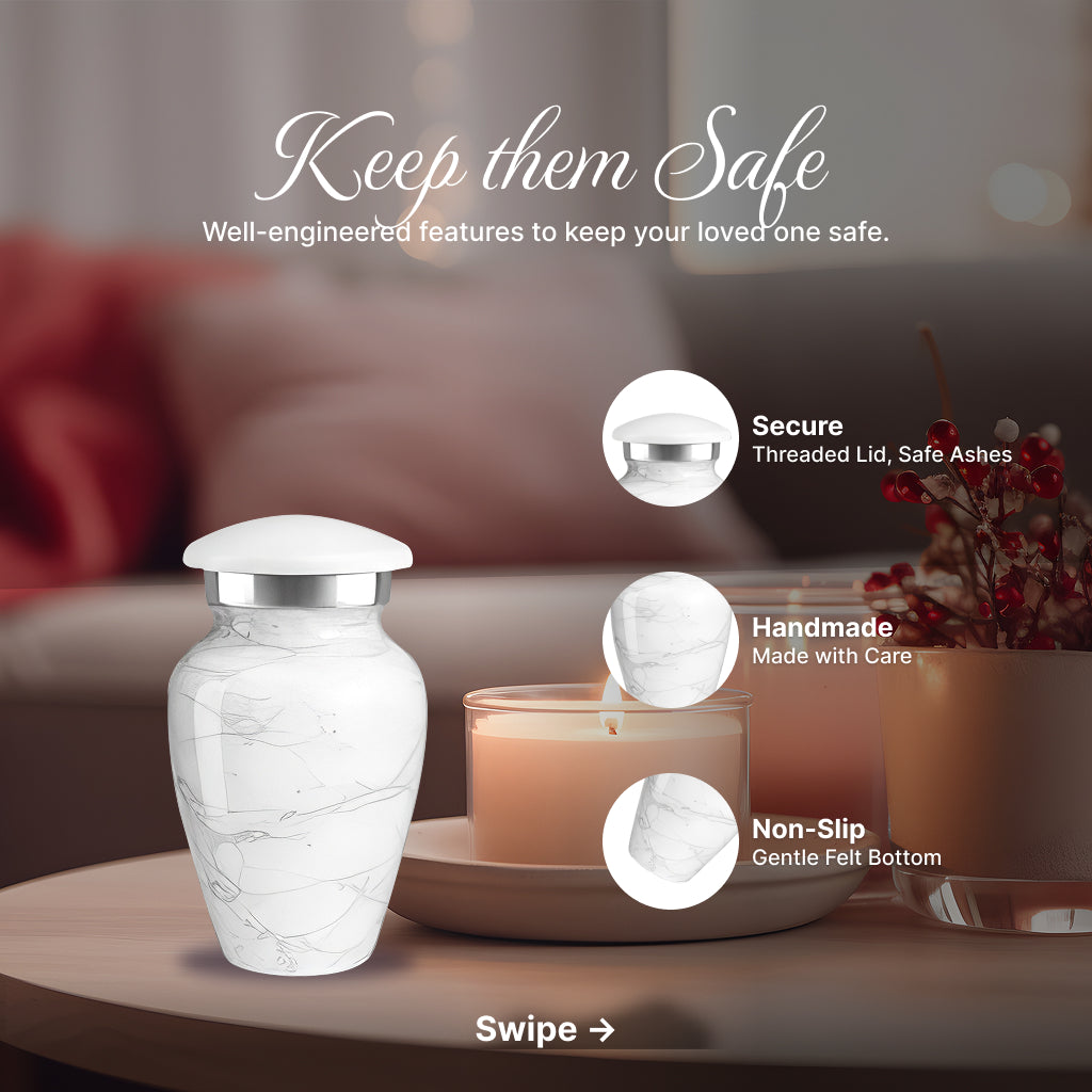 Marble Design Urn