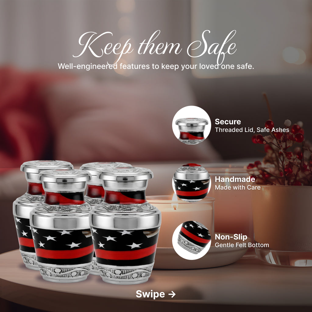 Eagle American Flag Premium Urn