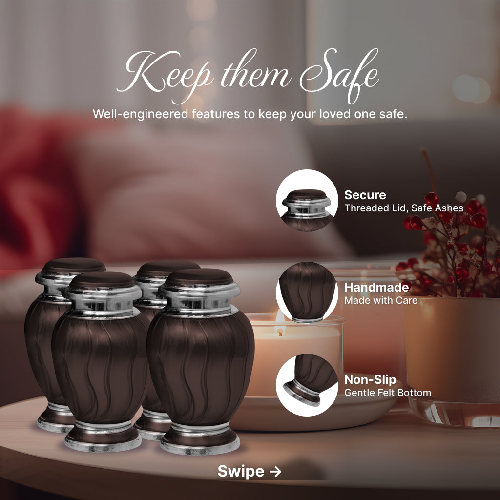 Minimalistic Hotep Cremation Urn