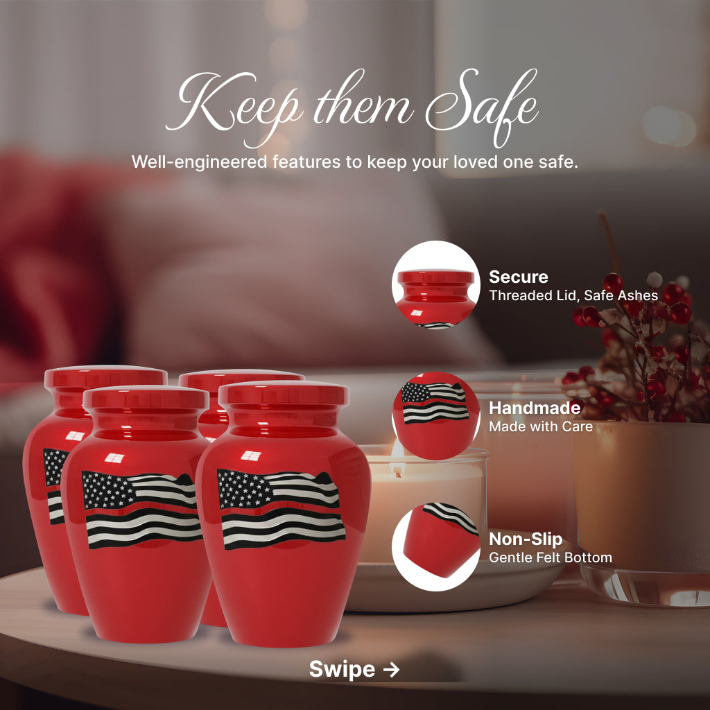 Firefighter Memorial Urn