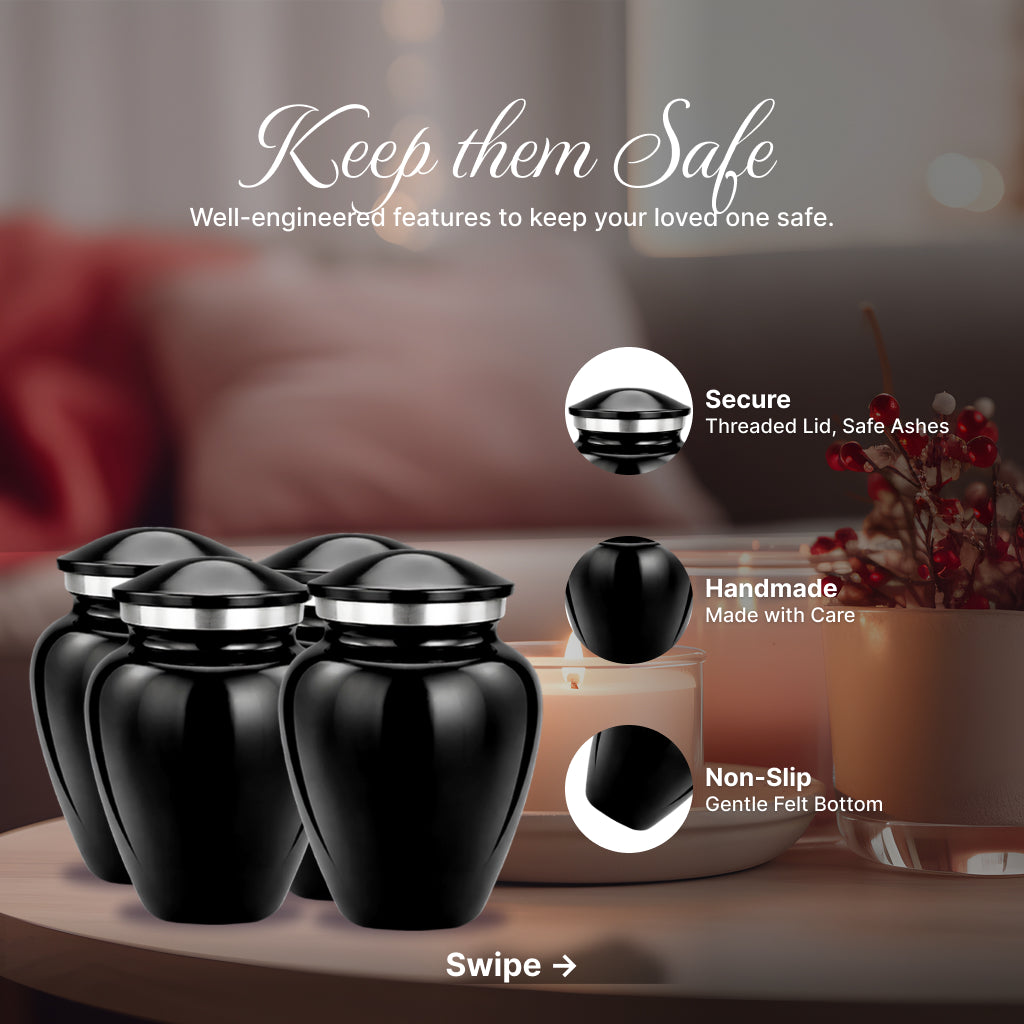 Serenity Curve Plain Urn