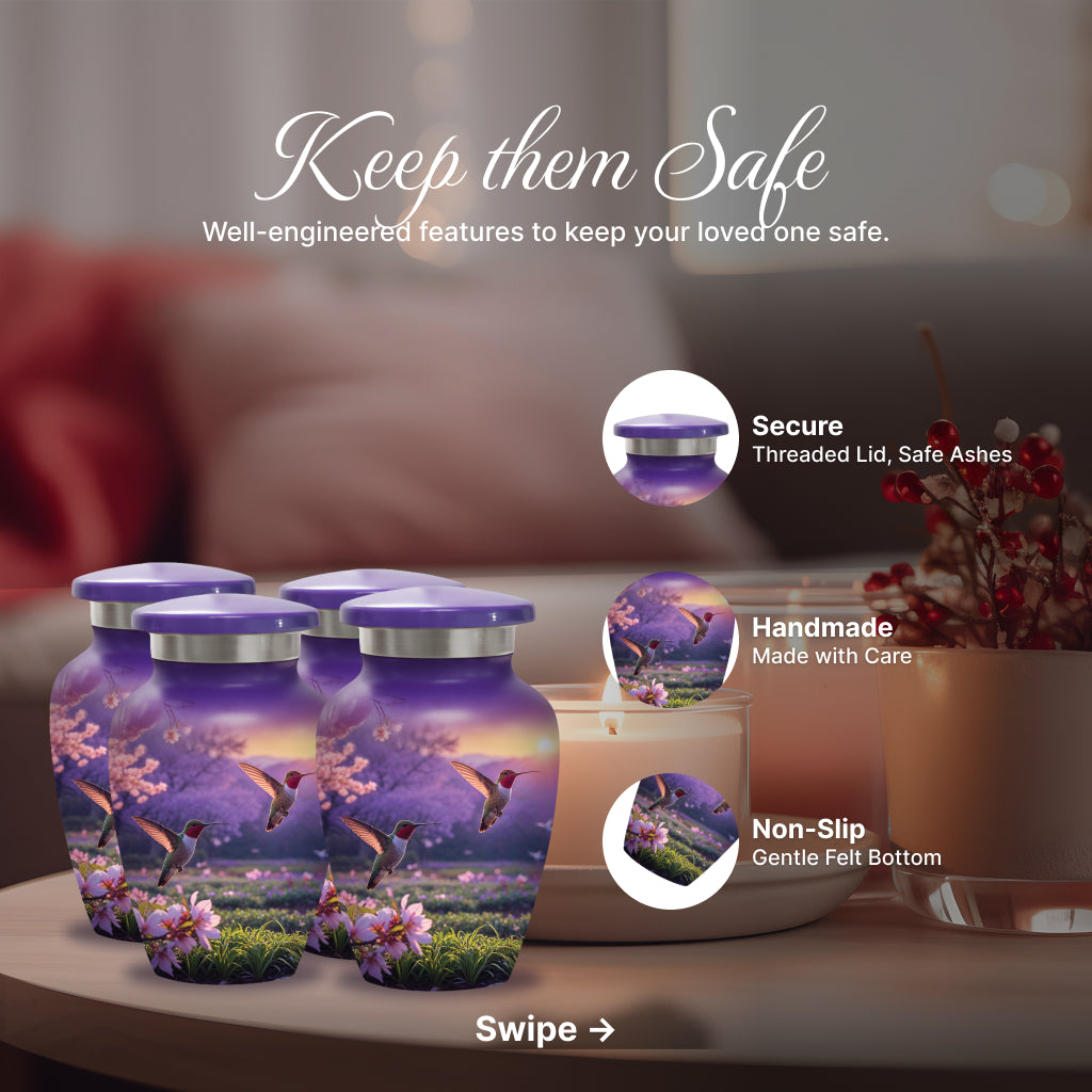 Hummingbird Image Cremation Urn