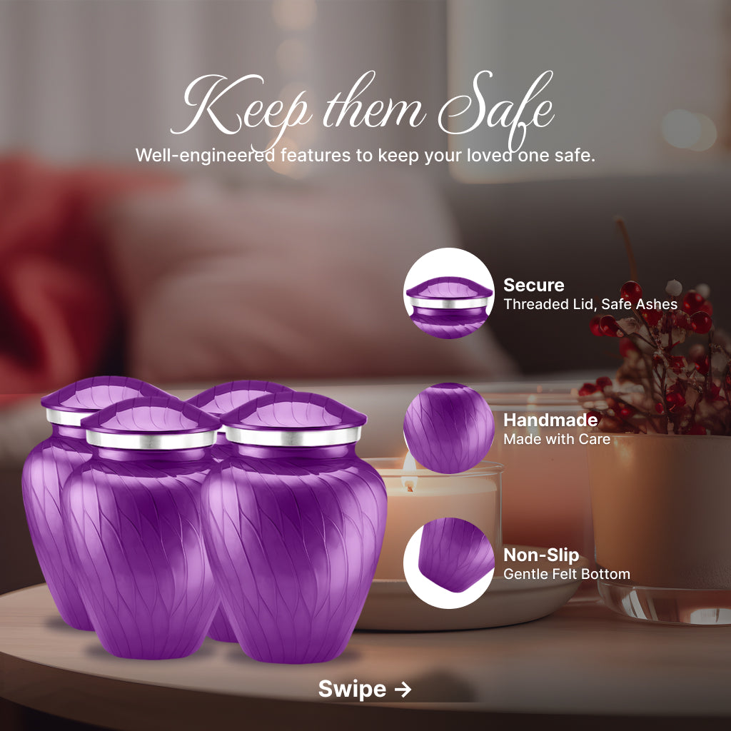 Serenity Curve Pearl Urn