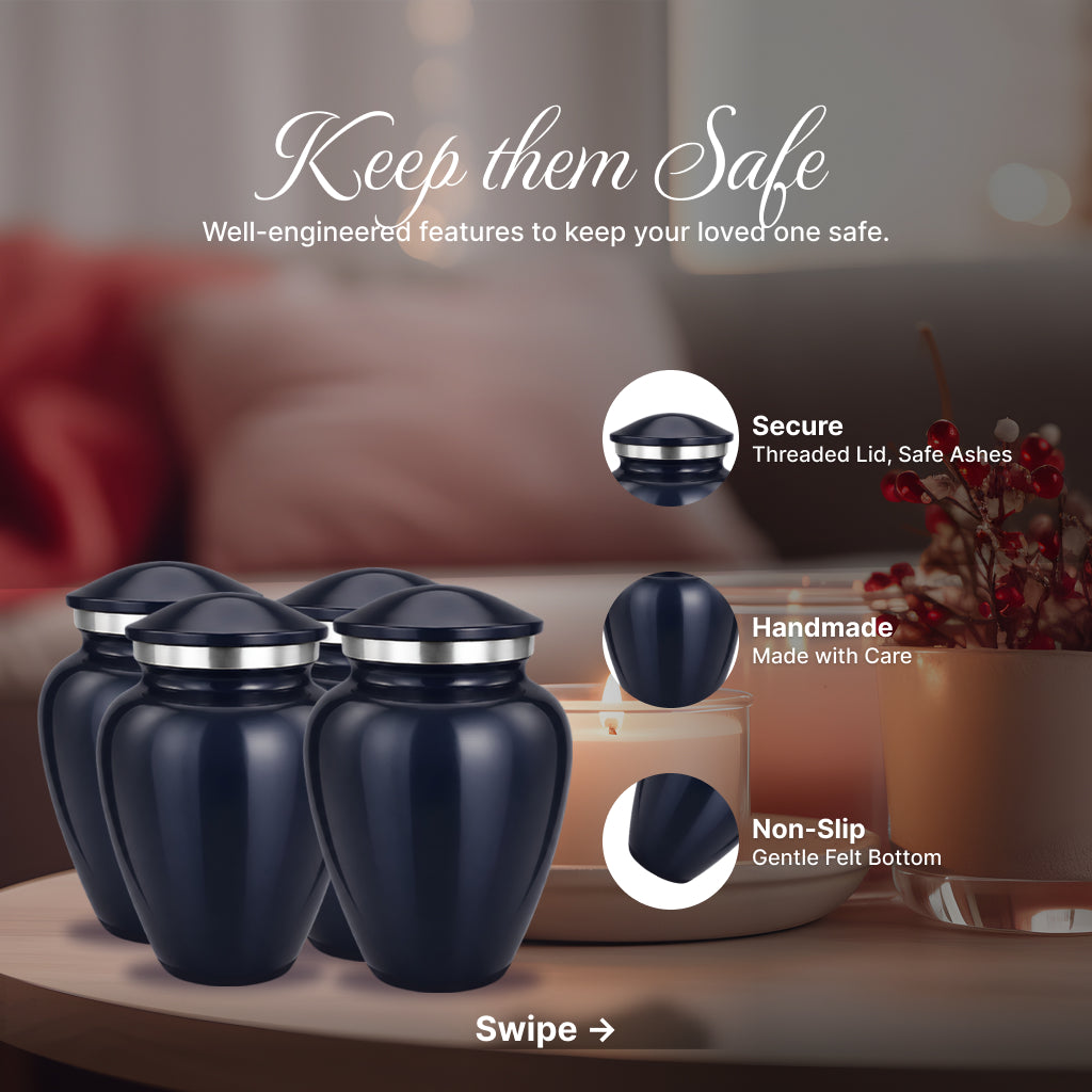Serenity Curve Plain Urn