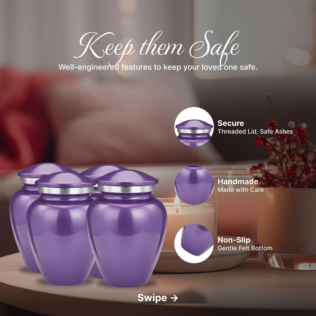 Serenity Curve Plain Urn