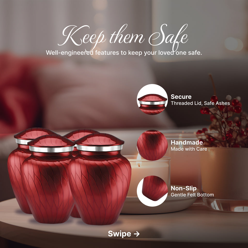 Serenity Curve Pearl Urn