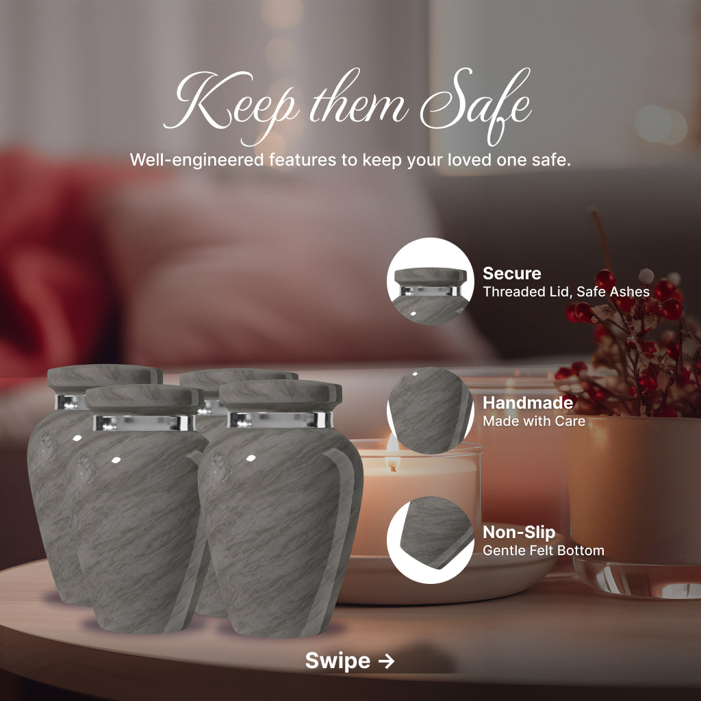 Motif Shadow Cremation Urn