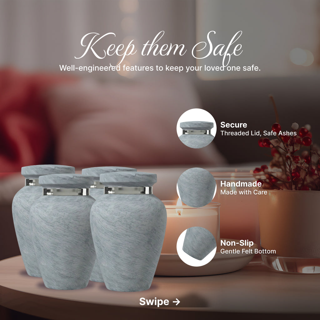 Motif Shadow Cremation Urn