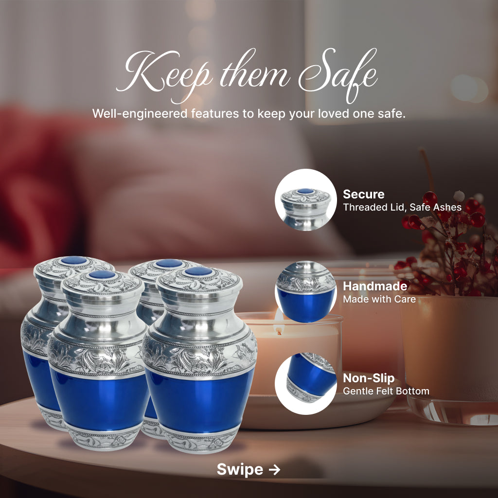 Sapphire Premium Cremation Urn