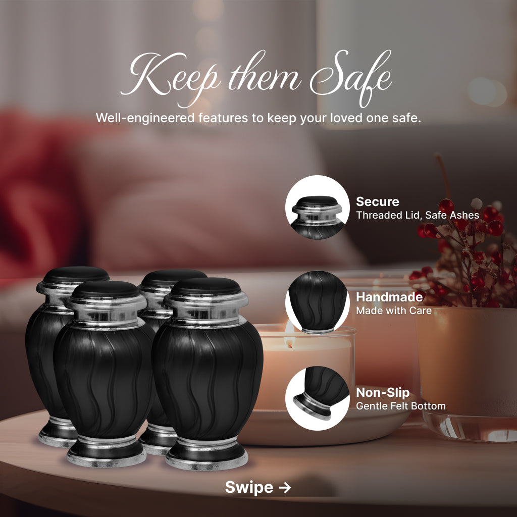 Minimalistic Hotep Cremation Urn