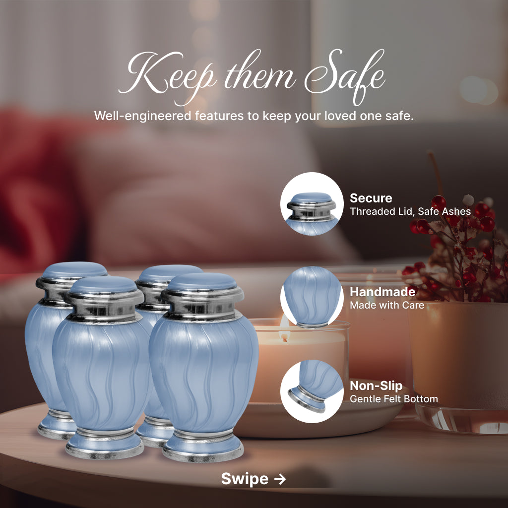 Vibrant Hotep Cremation Urn