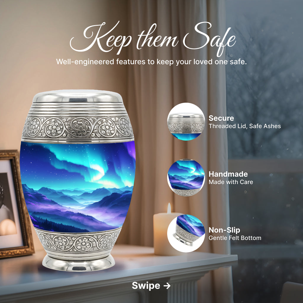 Ornate Image Urn