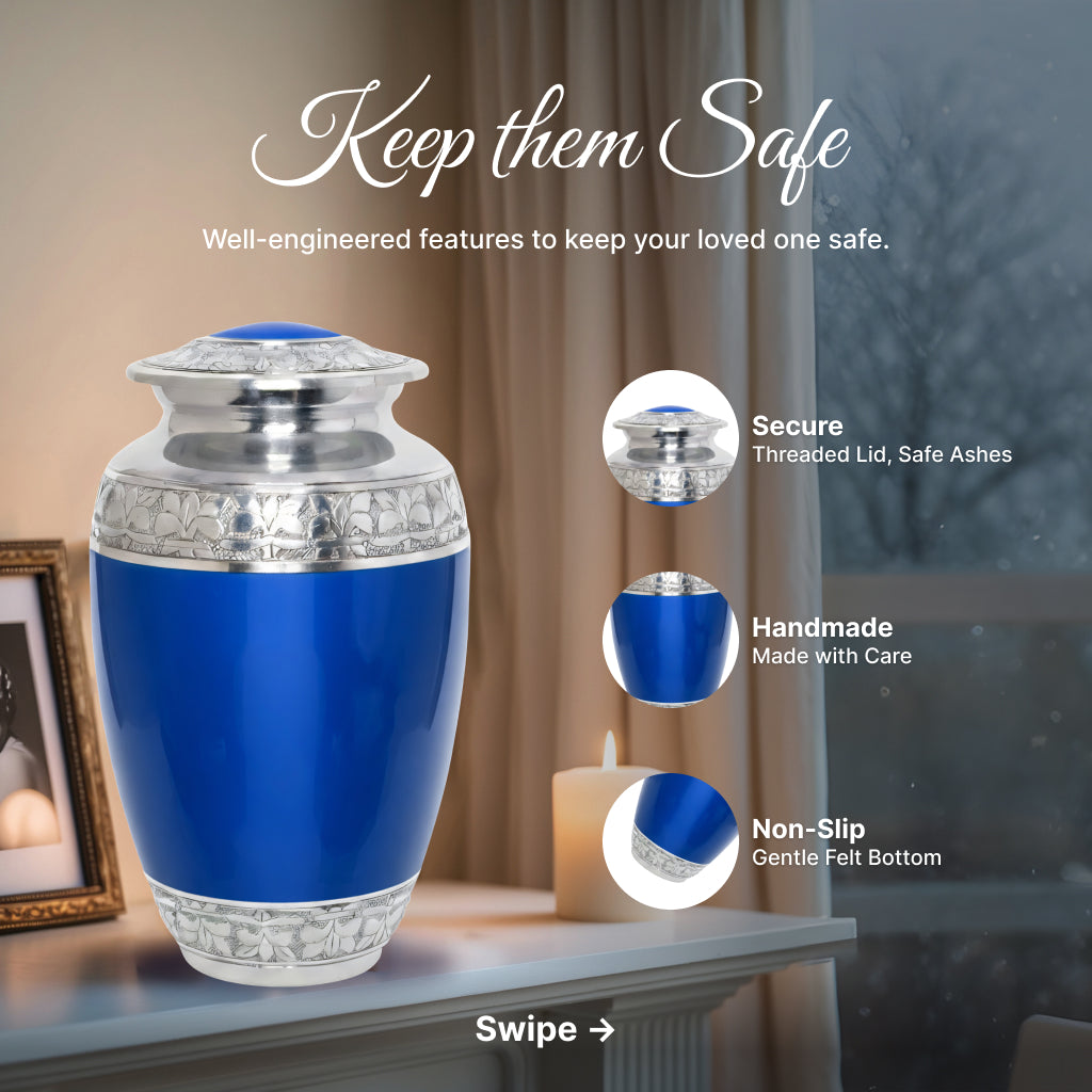 Sapphire Premium Cremation Urn