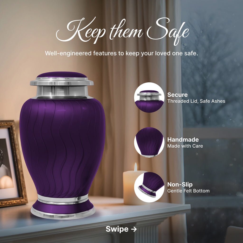 Elegant Hotep Cremation Urn