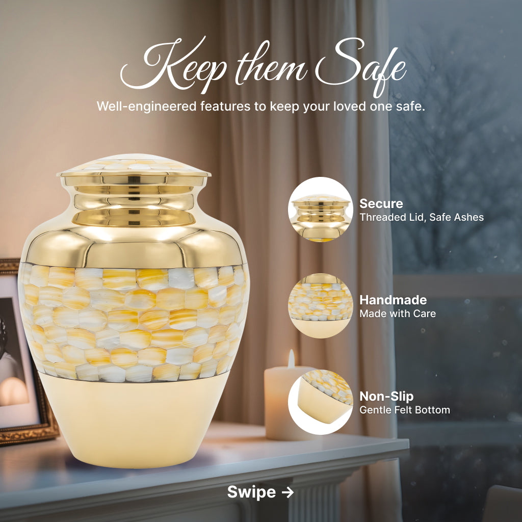 Mother of Pearl – Gold Elegance