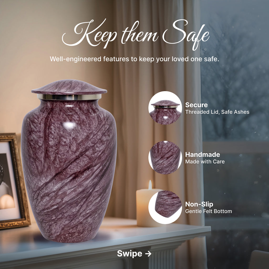 Motif Soft Feel Cremation Urn