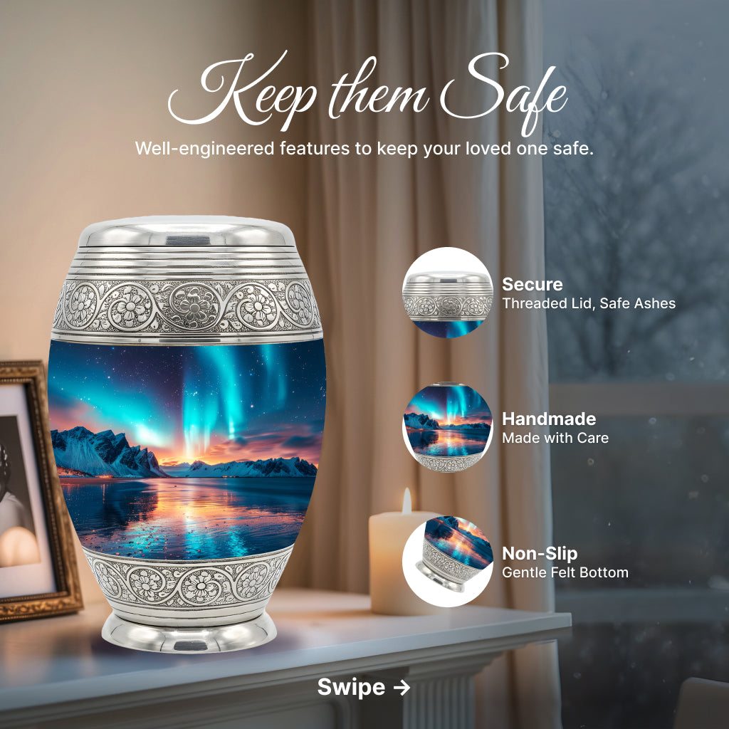 Ornate Image Urn