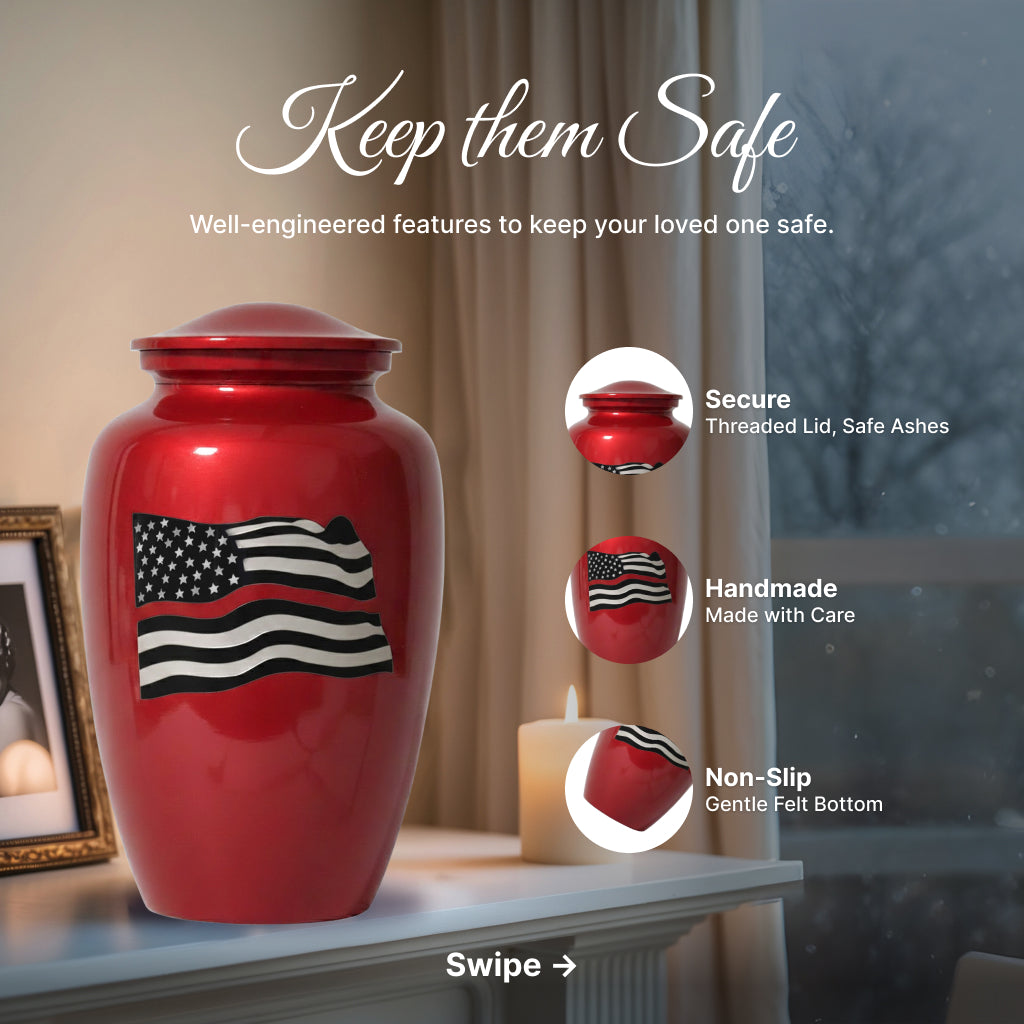 Firefighter Memorial Urn