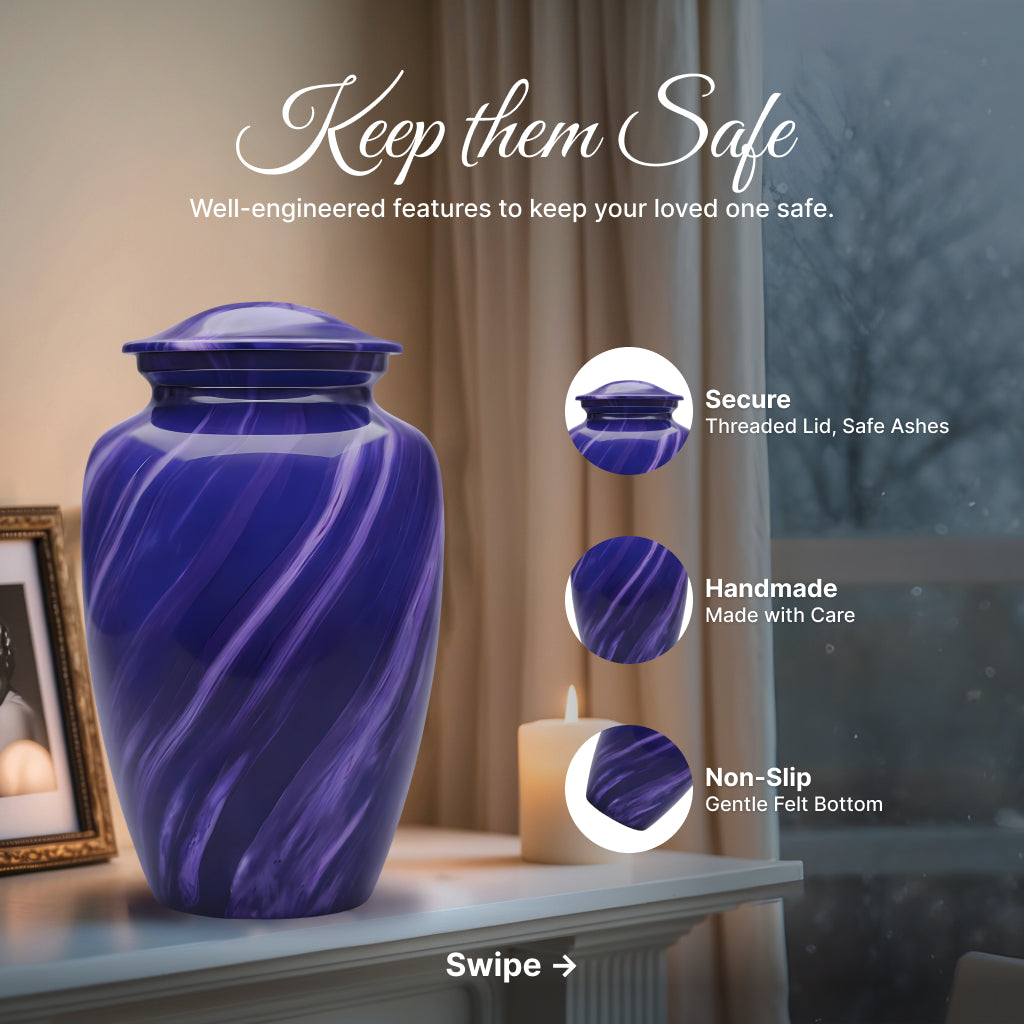 Marble Design Urn