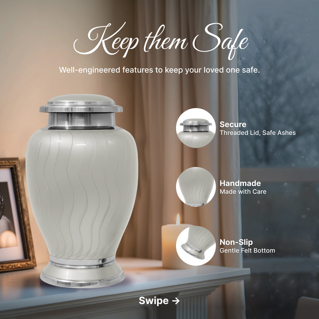 Minimalistic Hotep Cremation Urn