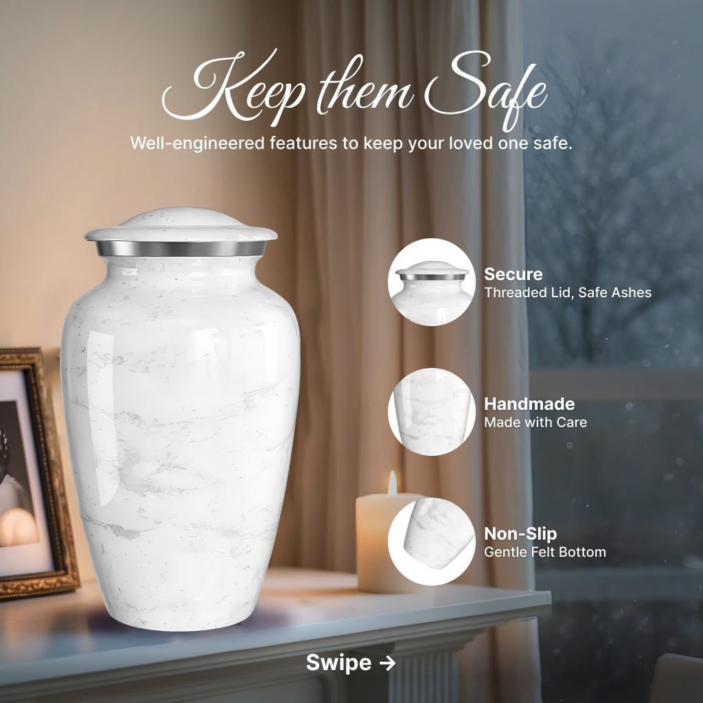 Marble Design Urn