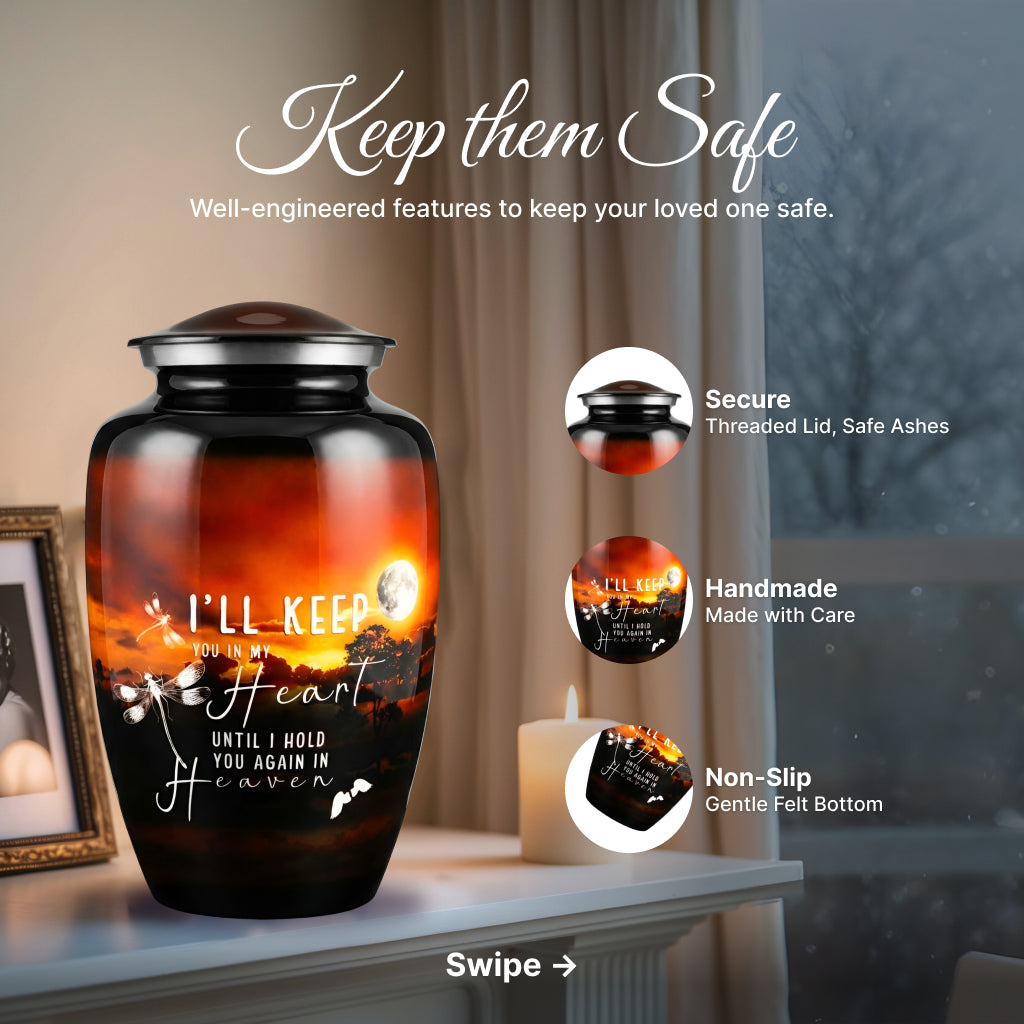 Sunset Quote Image Cremation Urn