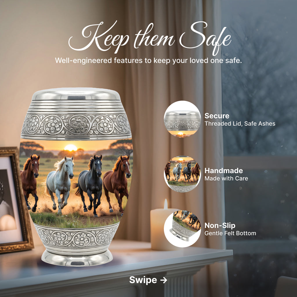 Ornate Image Urn