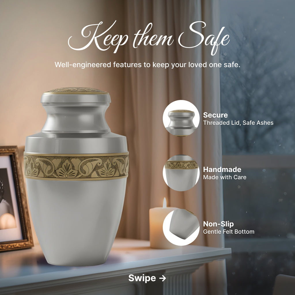 Heritage Grecian Cremation Urn