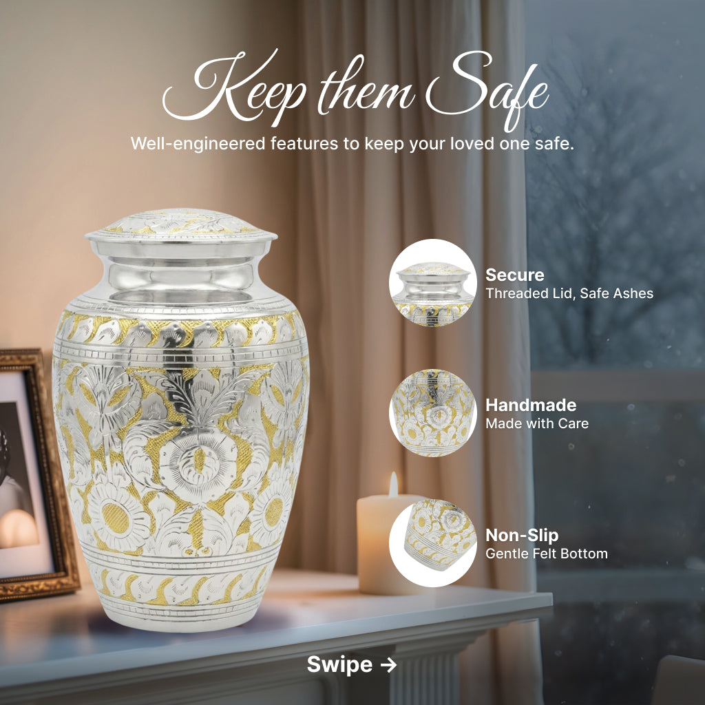 Heritage Brass Cremation Urn