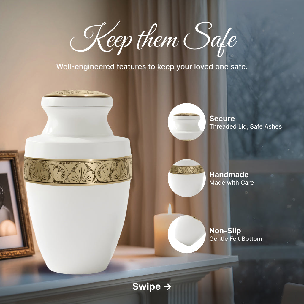 Heritage Grecian Cremation Urn