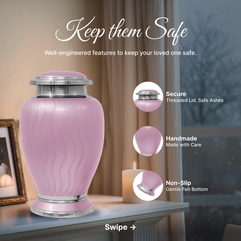 Elegant Hotep Cremation Urn