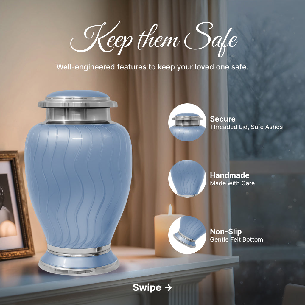 Vibrant Hotep Cremation Urn