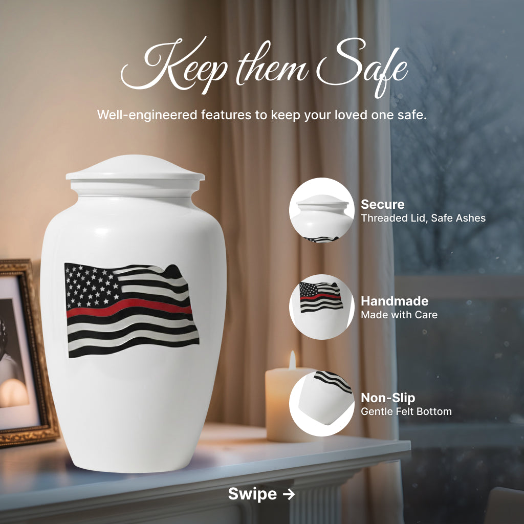 Firefighter Memorial Urn