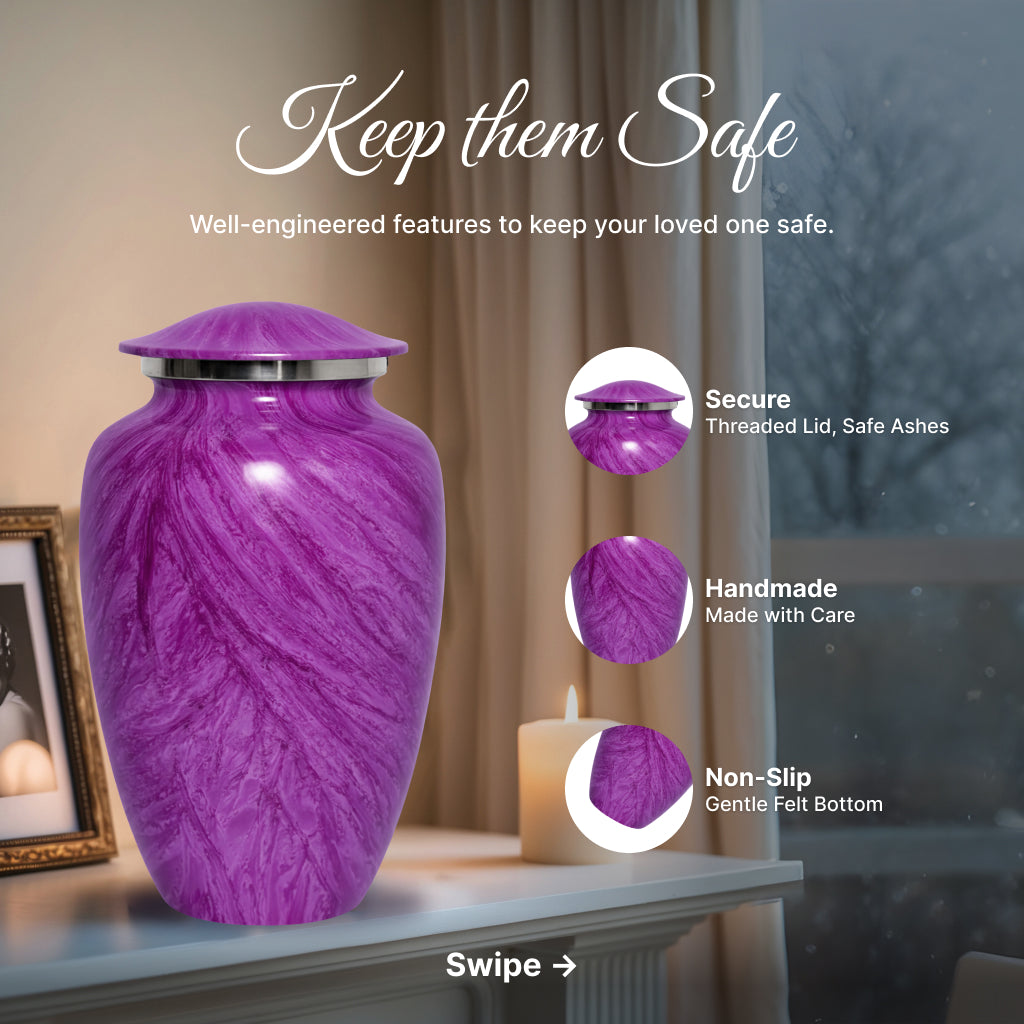 Motif Soft Feel Cremation Urn