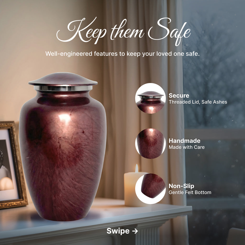 Motif Soft Feel Cremation Urn