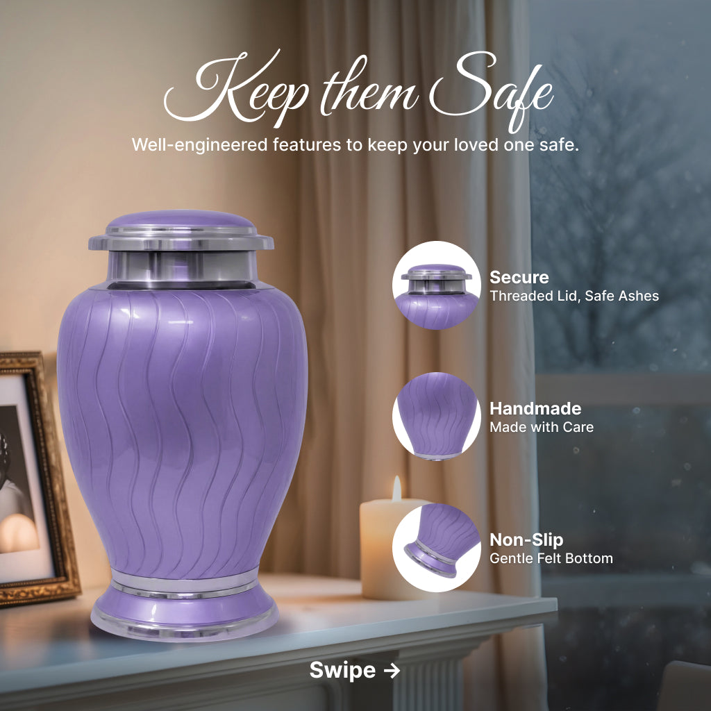 Elegant Hotep Cremation Urn