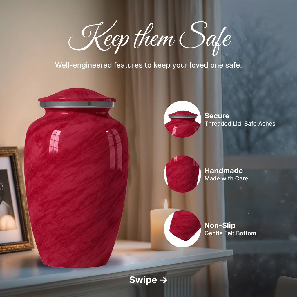 Motif Bloom Cremation Urn