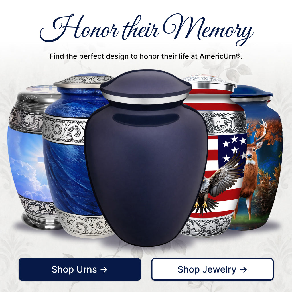 Serenity Curve Plain Urn