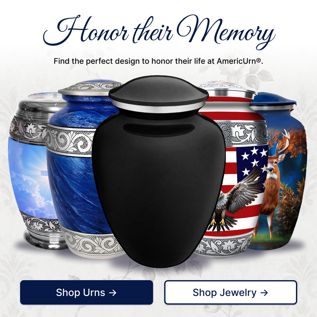 Serenity Curve Plain Urn