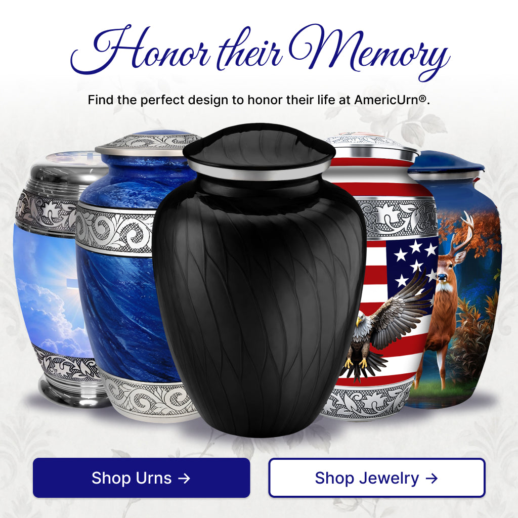 Serenity Curve Pearl Urn