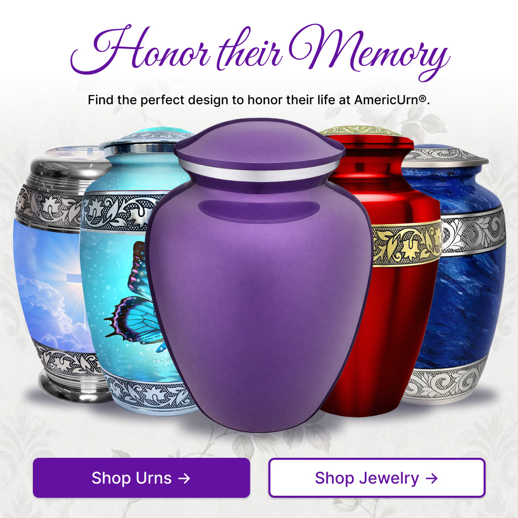 Serenity Curve Plain Urn